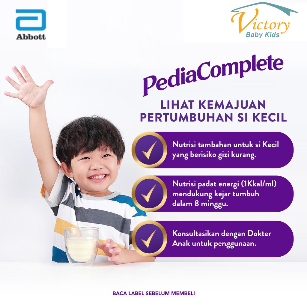 PediaSure Complete Vanila (1-10 tahun) Susu Pertumbuhan Anak