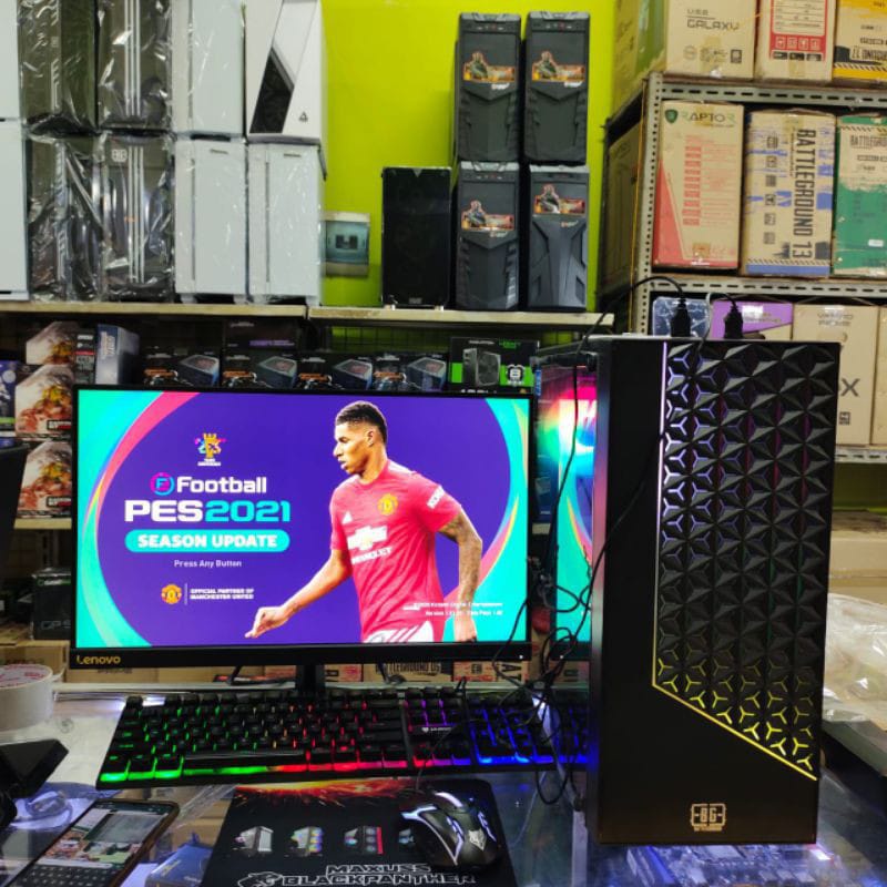 Pc Rakitan Gaming Editing Core I5 6400 Vga 2 Gb Hdd 500 Gb LED 19 Inch