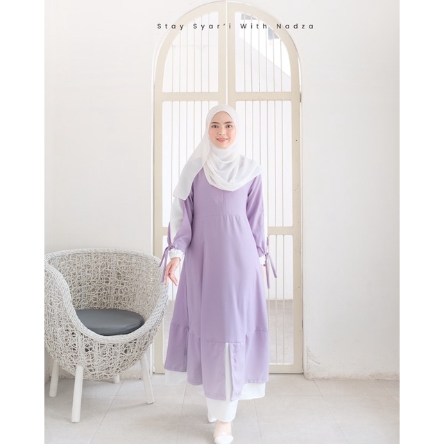 ALANA SERIES - Lilac || by nadza syari #gamis