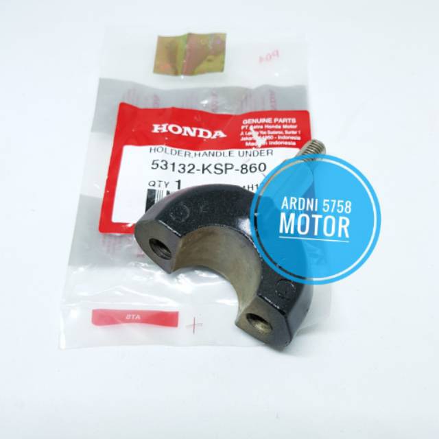 DUDUKAN STANG SETANG BAWAH CB150R VERZA MEGAPRO MONOSHOCK - STANG MOTOR - AKSESORIS MOTOR