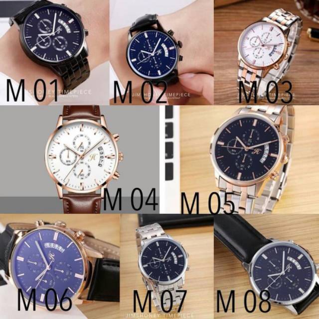 JH 8036 Male (Jam Tangan Cowok)