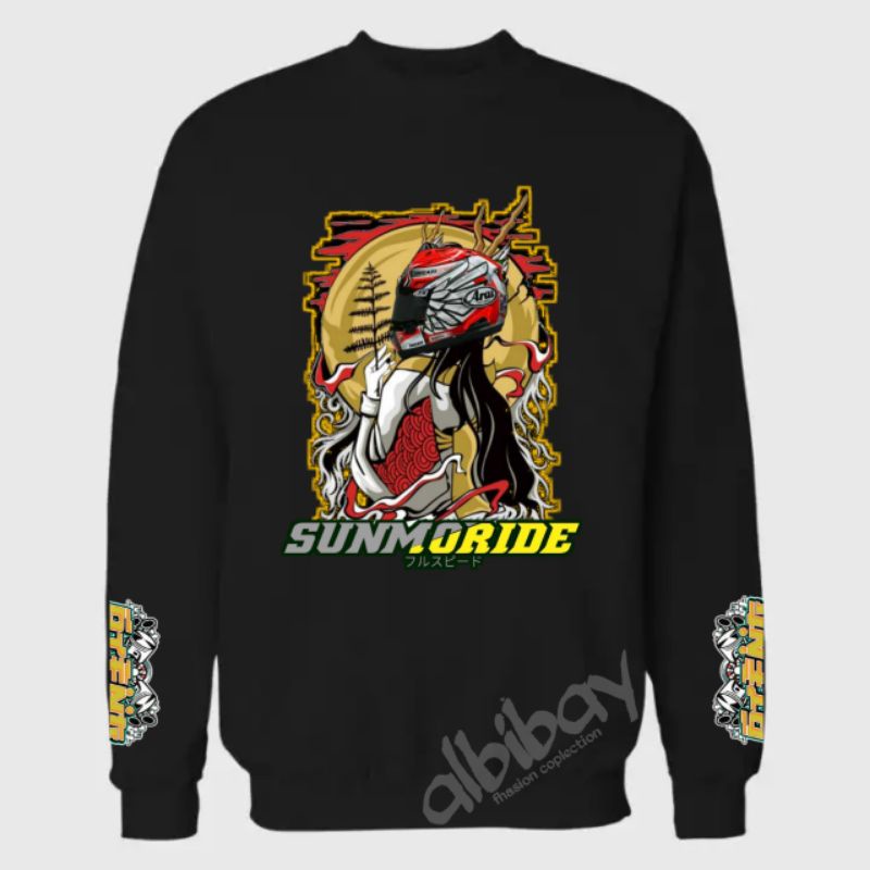 Jaket sweater pria SUNMORIDE dewasa