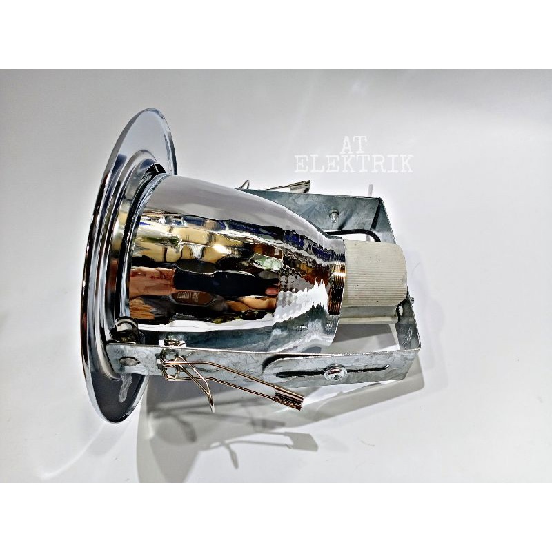 Downlight 3,5&quot; inc SANLY DL - 773 atau CHAKASU / Corong Lampu masuk plafon / Fitting Lampu Plafon