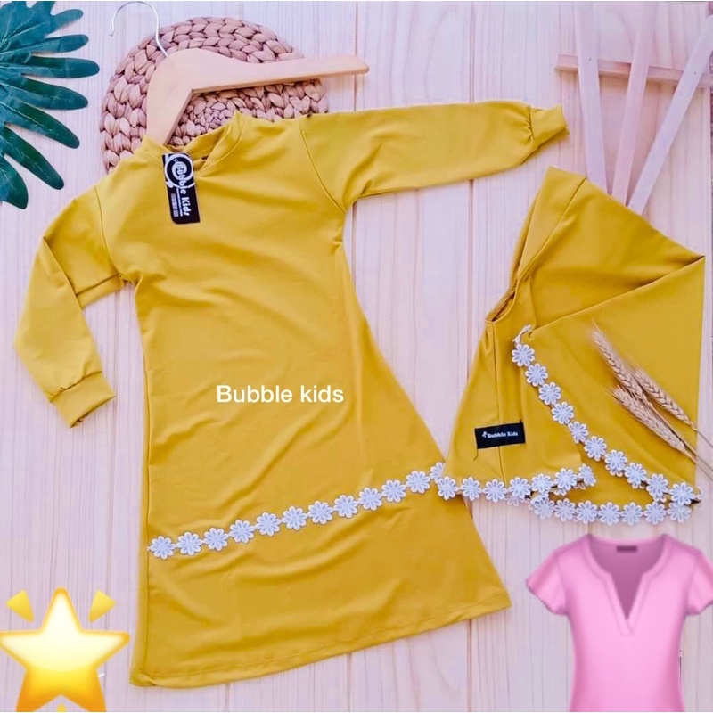 baju anak perempuan | gamis bayi perempuan | gamis bayi renda melati | gamis syar'i perempuan | pakaian bayi lucu | pakaian anak lucu | gamis aqiqah | gamis new born bahan adem elastis cocok buat bayi