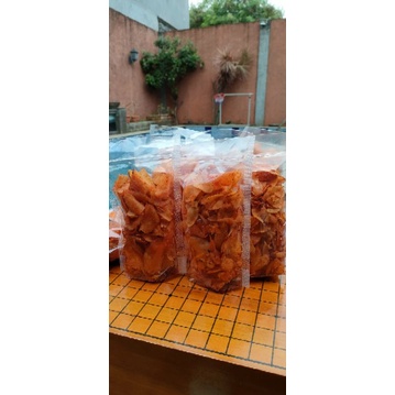 

kripset daun jeruk pedas mampus