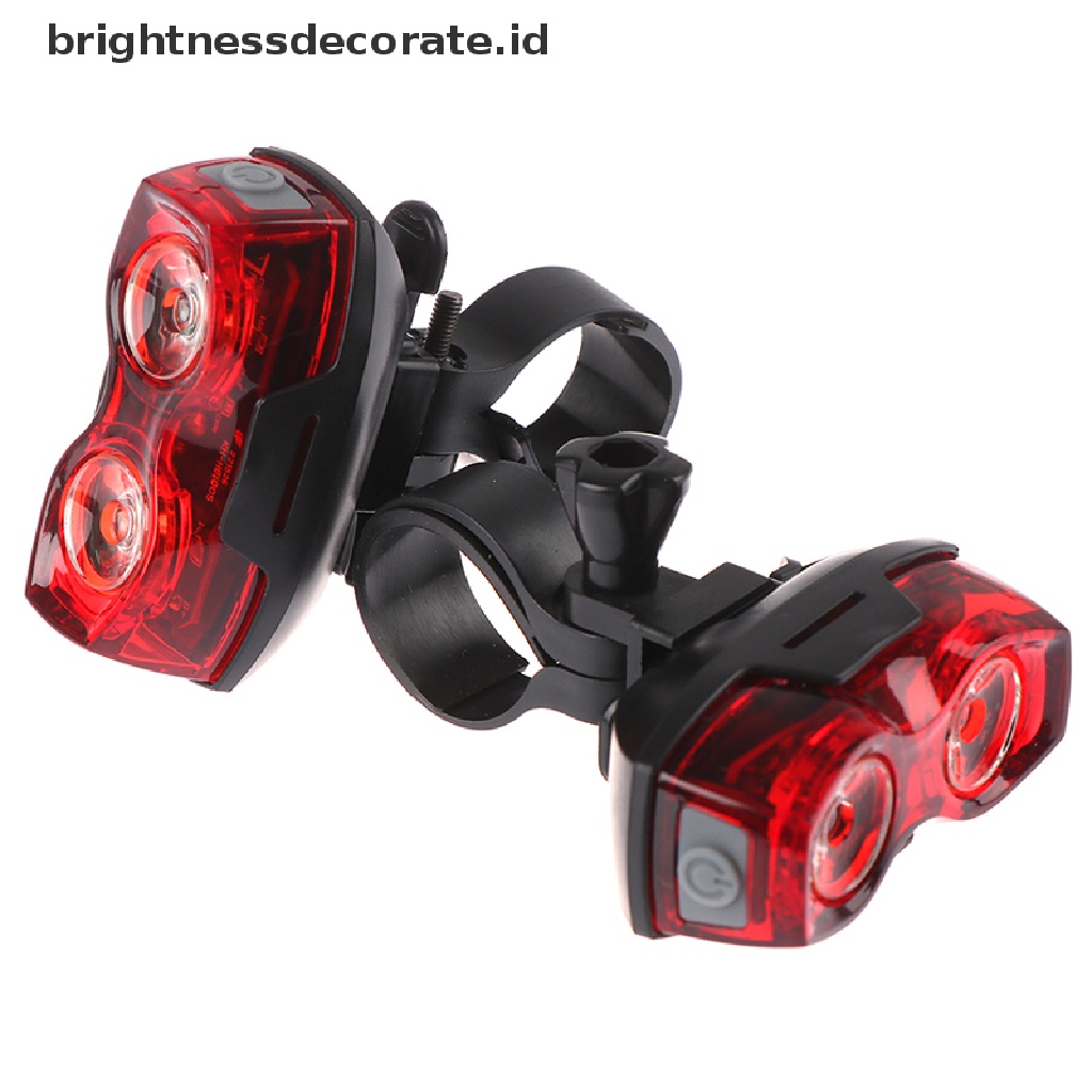 Lampu Belakang Sepeda 2 Led Terang