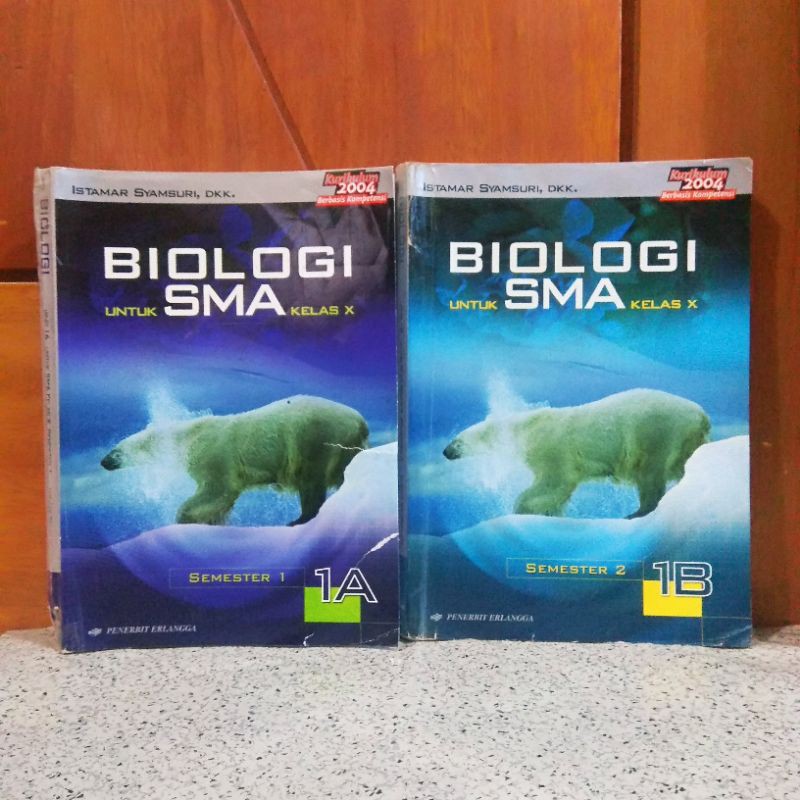 BUKU ORIGINAL BIOLOGI UNTUK SMA KELAS X - SEMESTER 1 - 1A & 1B