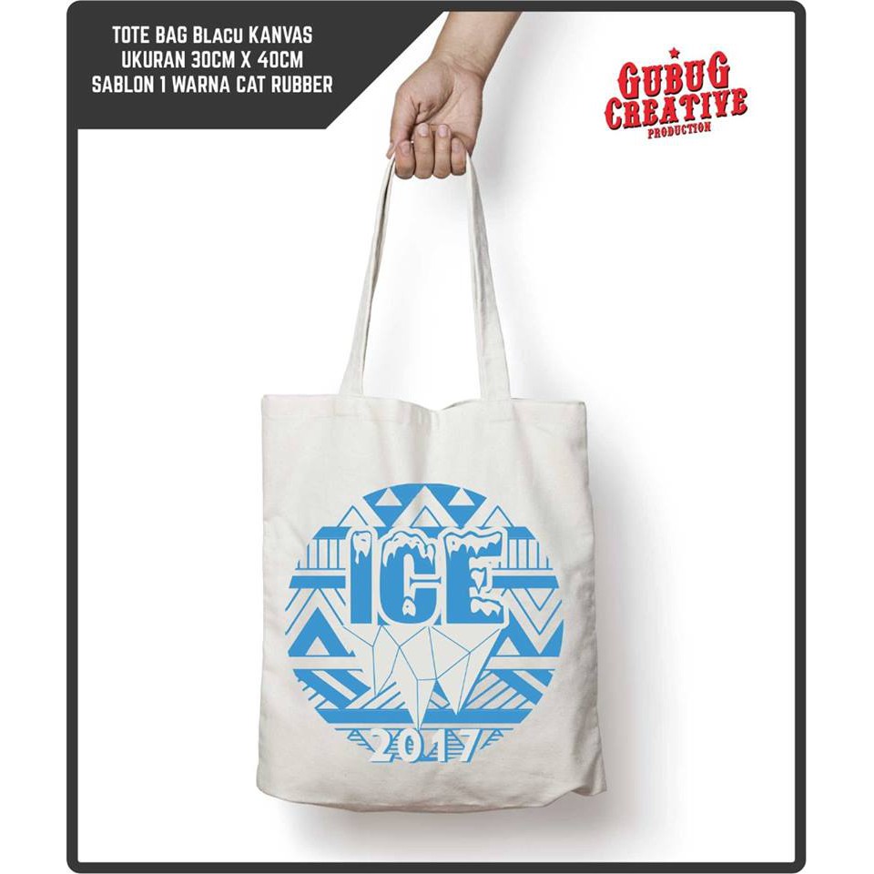 Jual Tas Tote Bag Blacu Souvenir / Souvenir Blacu Tas