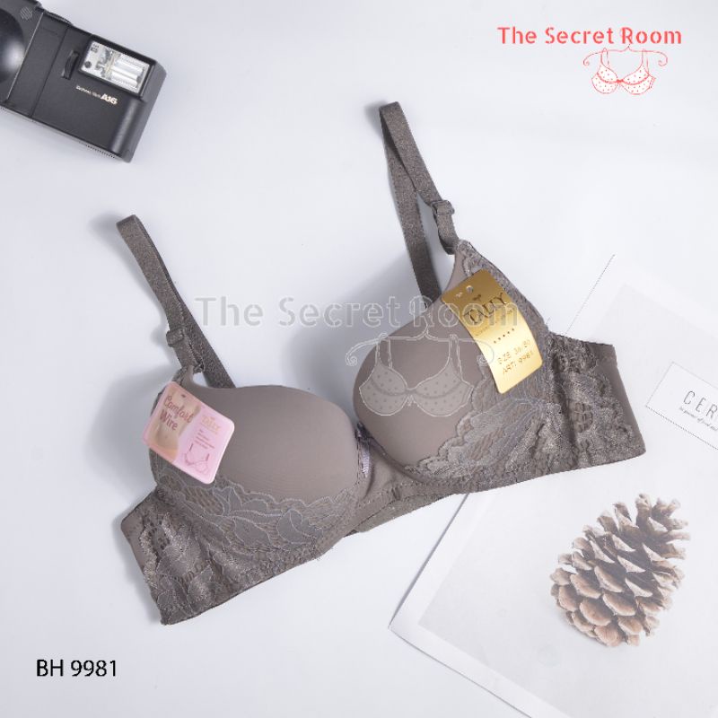 TALLY BRA BH 9981 | CUP B | BUSA SEDANG | ADA KAWAT | SIZE 34 - 38
