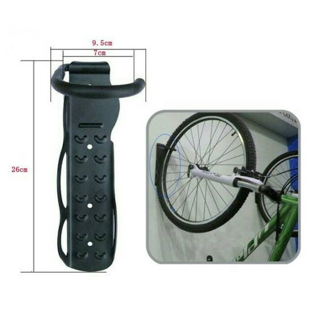 Gantugan hanger sepeda bicycle hook dinding gantung nempel tembok