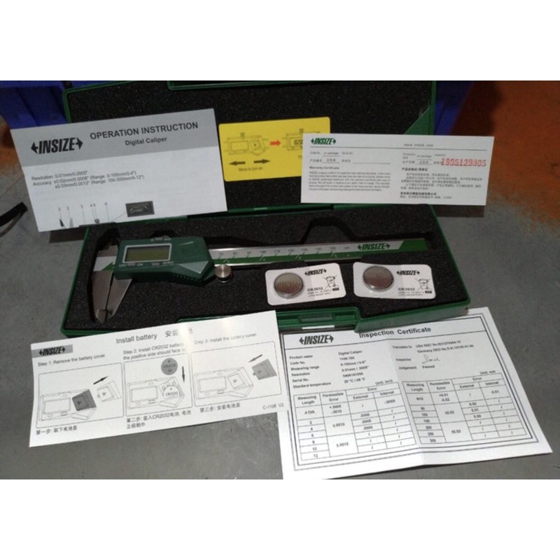 Digital caliper/ sigmat INSIZE 150mm