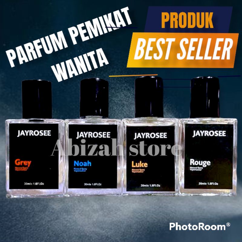 Parfum Grey Jayrosse Parfum pemikat wanita Parfum Jayrosse Grey Parfum pria tahan lama 30ml Parfum pemikat pasangan