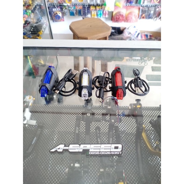 lampu motor drag bisa di cas ulang