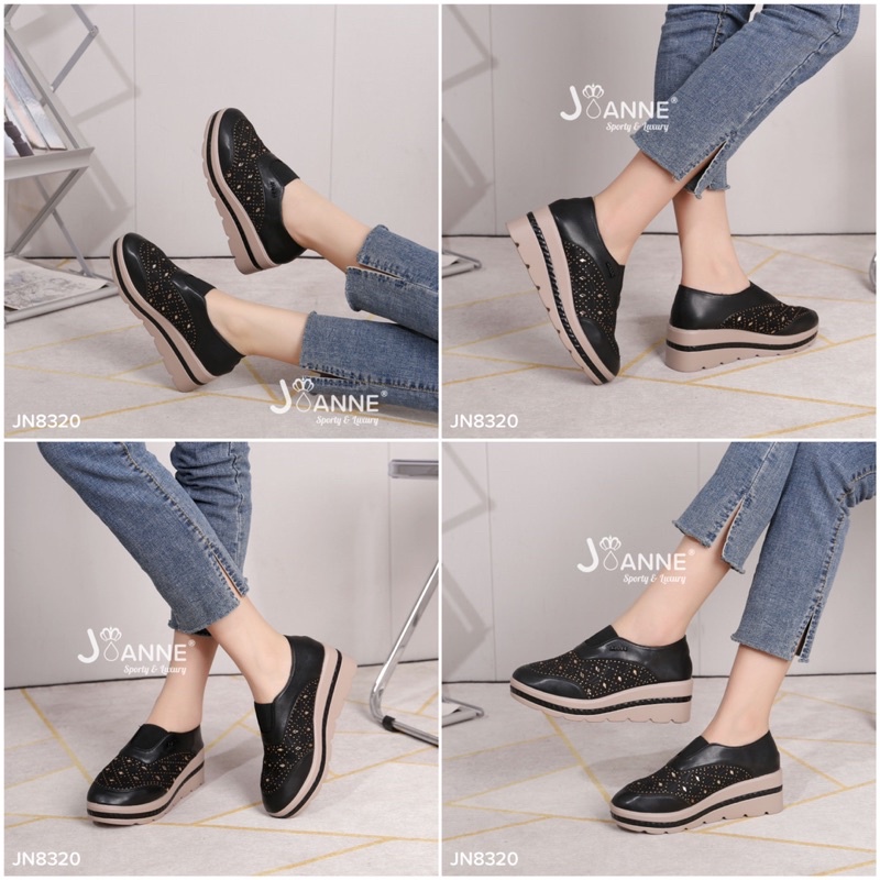 [ORIGINAL] JOANNE Wedges Shoes Sepatu Wanita #JN8320