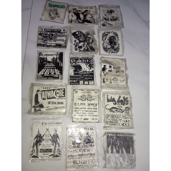 

Obral 15 lembar stiker unik antik Rp10.000 semua