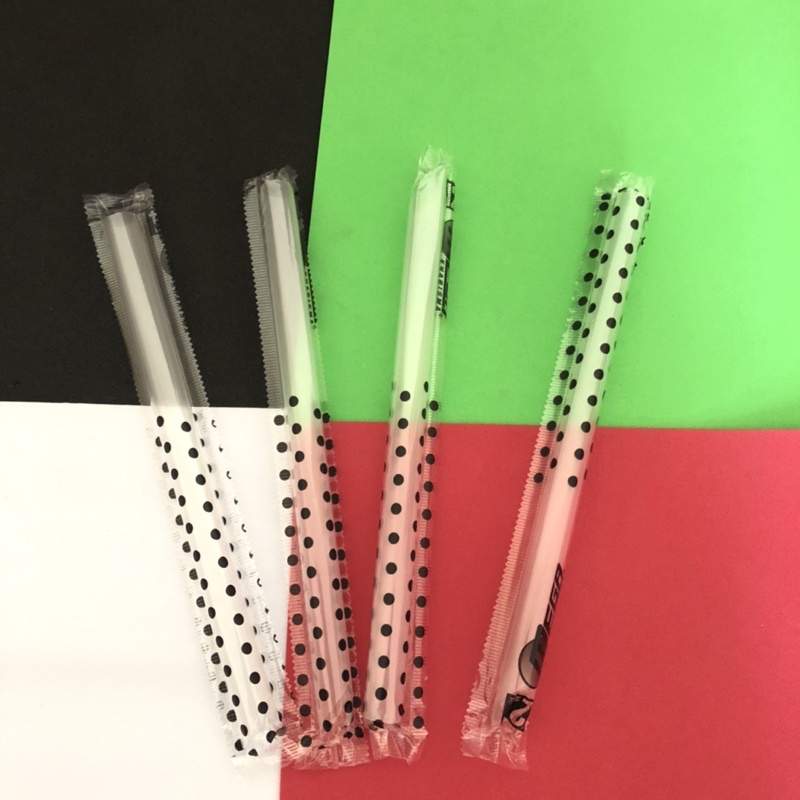 sedotan bubble 12mm/sedotan bening 12mm/sedotan plastik/seddotan bubble mega 12mm isi 50pcs