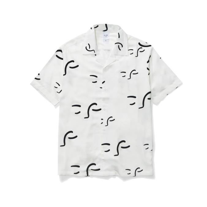 Filosofi Kopi Kemeja - Aye Shirt - White -Diskon Sd 50%