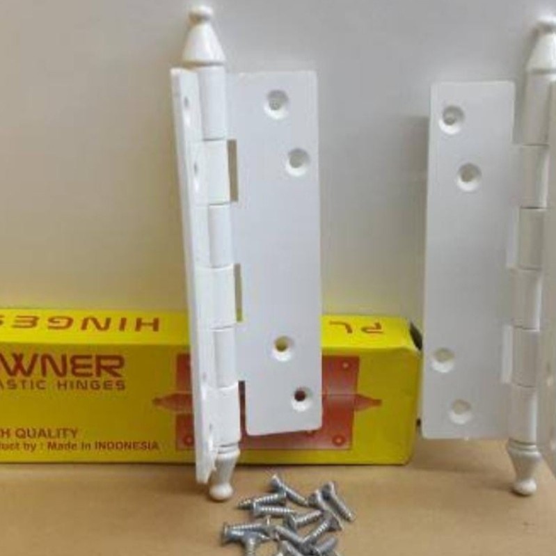 Engsel plastik pintu kamar mandi pvc