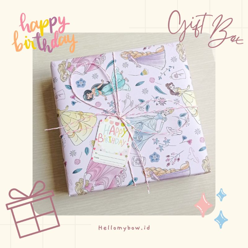 

Gift Box Hampers (add on) Birthday / Newborn / Packing Kado
