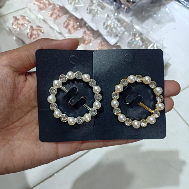 Ring Gesper / Ring Hijab Simple / Gesper Murah Mewah Kekinian