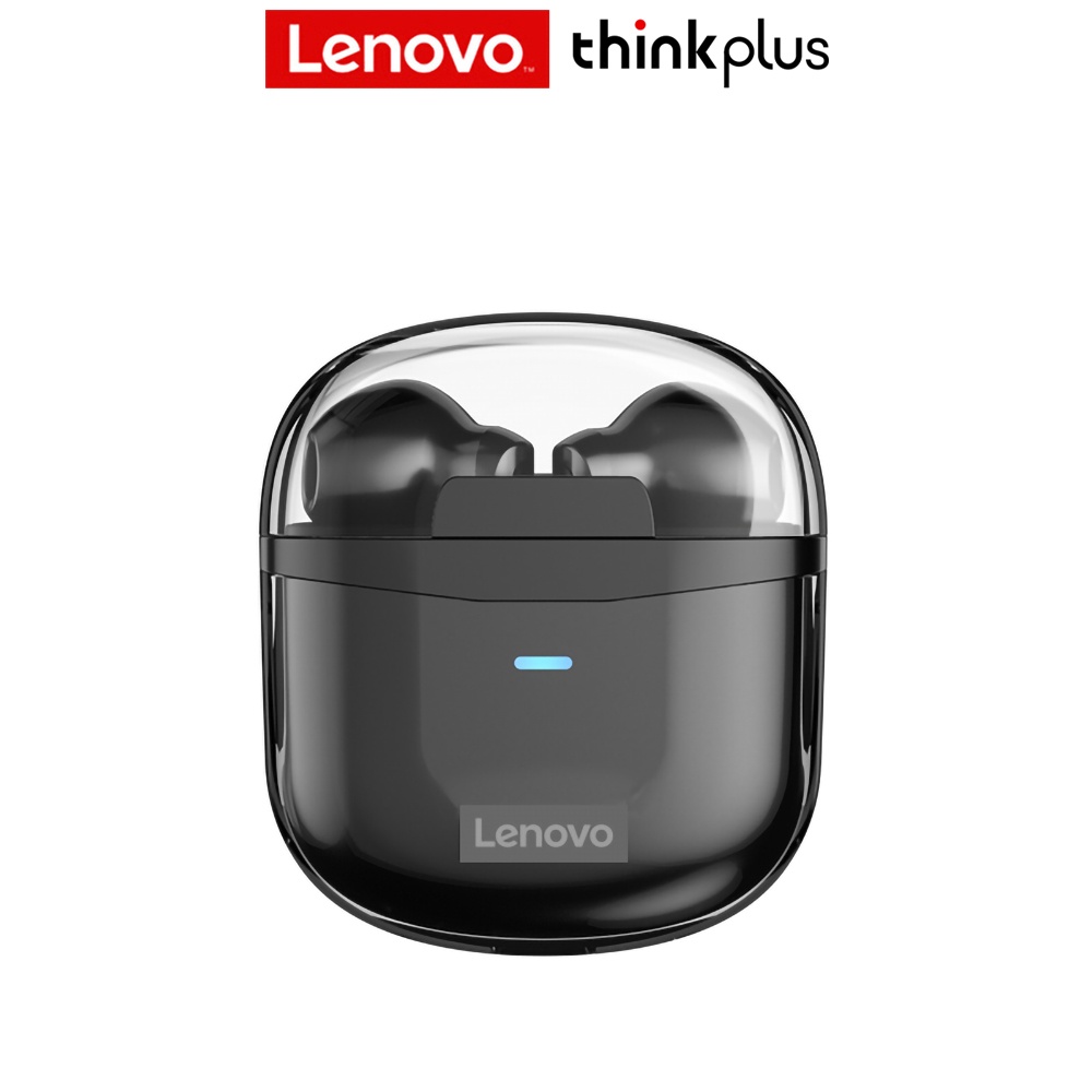 (100% orignial Lenovo, Yang palsu kalah sepuluh)Lenovo XT96 Bluetooth 5.1 Headphone TWS Wireless Earbuds Stereo Music Headset Noise Cancelling Earphones dengan Mic Original Lenovo