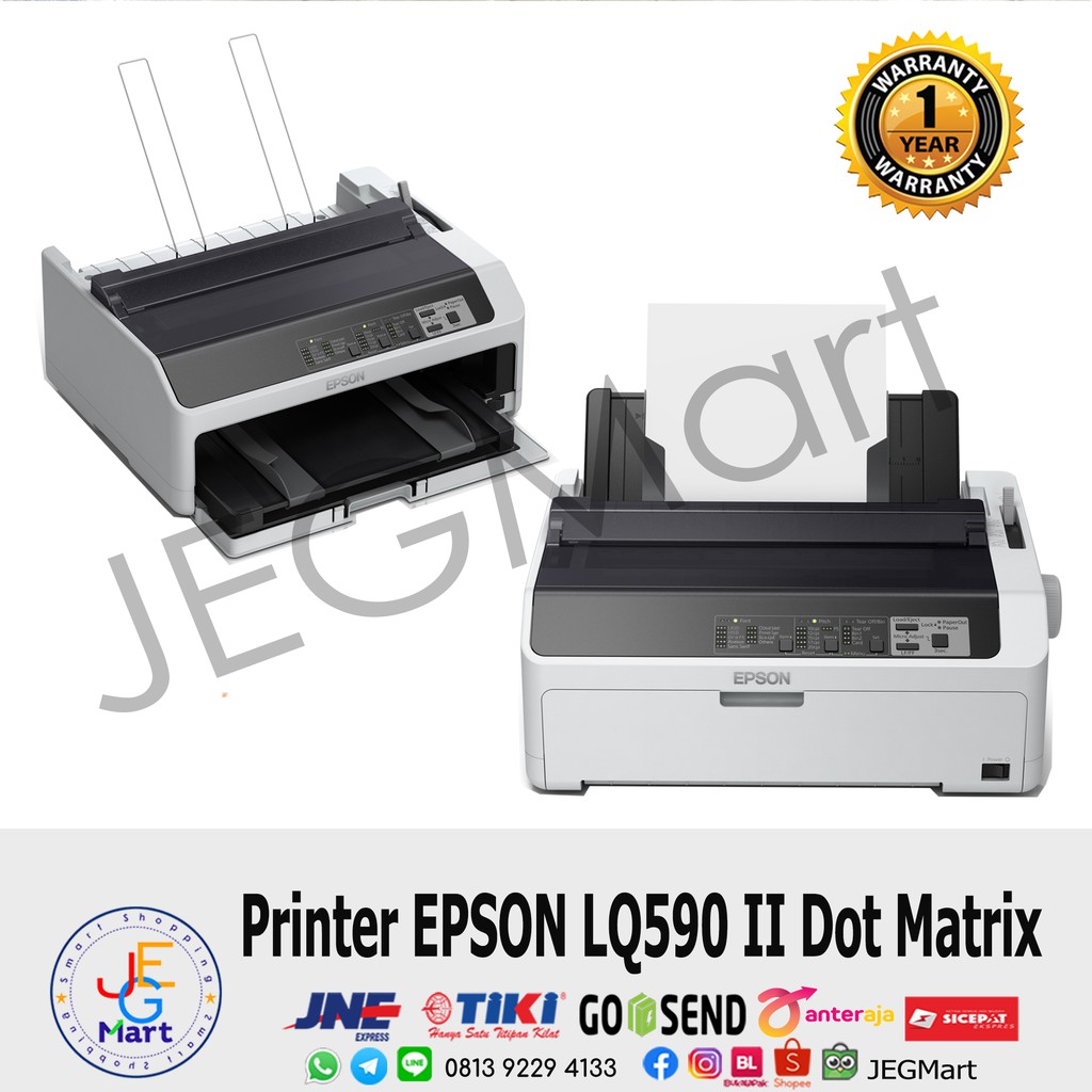 Printer EPSON LQ590 II Dot Matrix | Shopee Indonesia