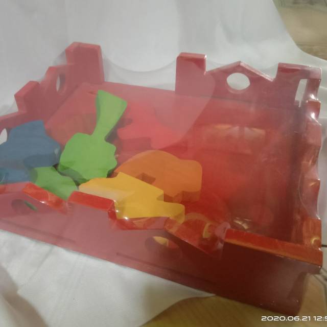 Mainan kayu " kebun binatang"