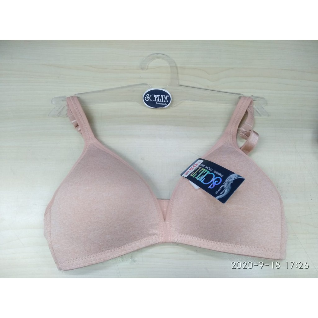 Scelta Bra Wanita Peach / Ungu