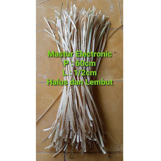 IRATAN BAMBU ANYAMAN AYARAN PRAKARYA 60cm 70cm 80cm HALUS LEMBUT