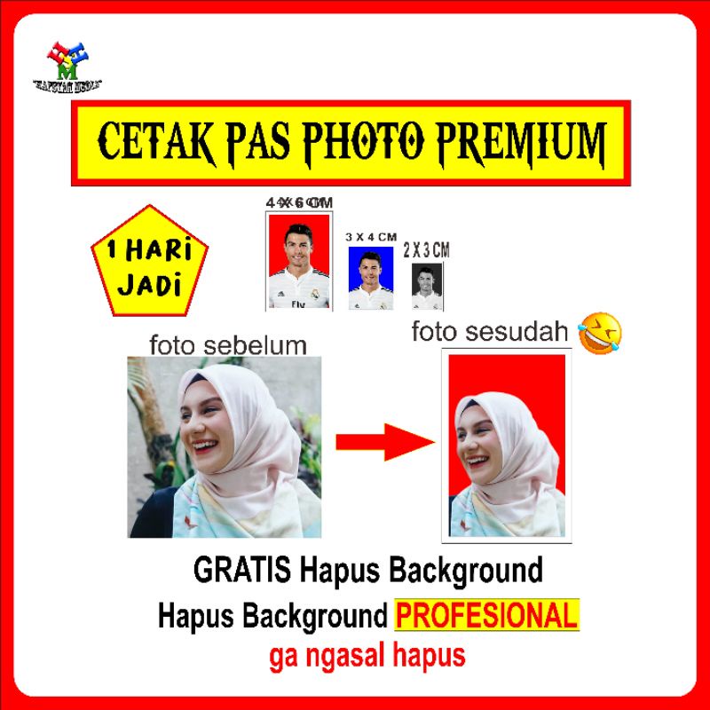 Cetak pas photo / cetak pas foto / cetak pas poto / pas photo / pas foto / pas poto / 2x3 3x4 4x6