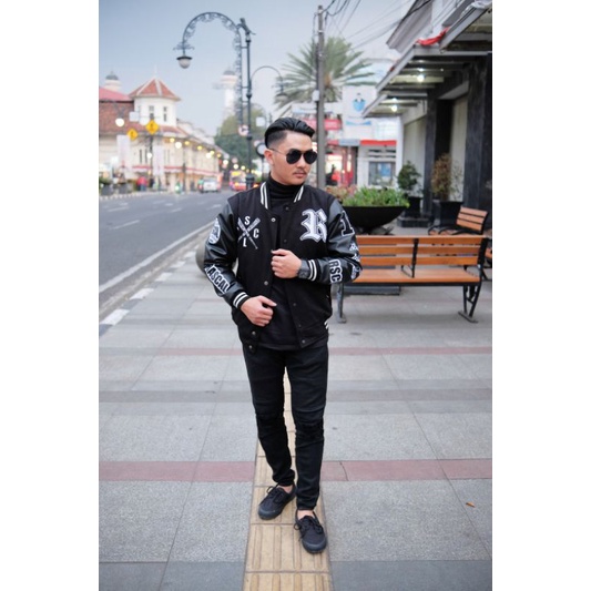 Jaket varsity rascal R17/jaket baseball/jaket baseball pria/jaket baseball wanita/jaket varsity pria