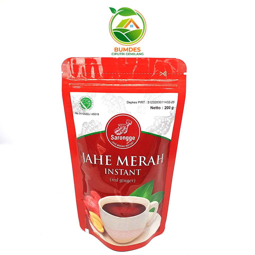 

Jahe merah instan bubuk berkualitas premium