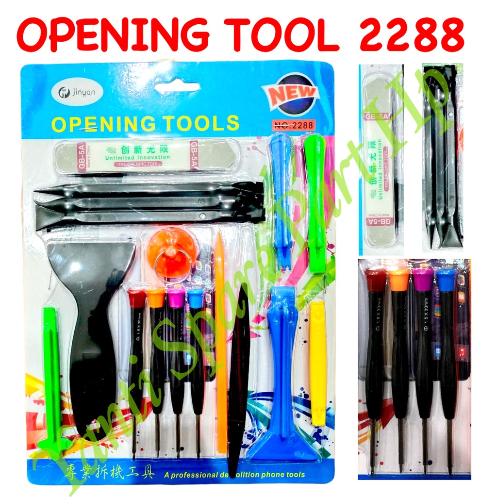 Opening Tool Fullset Complete New