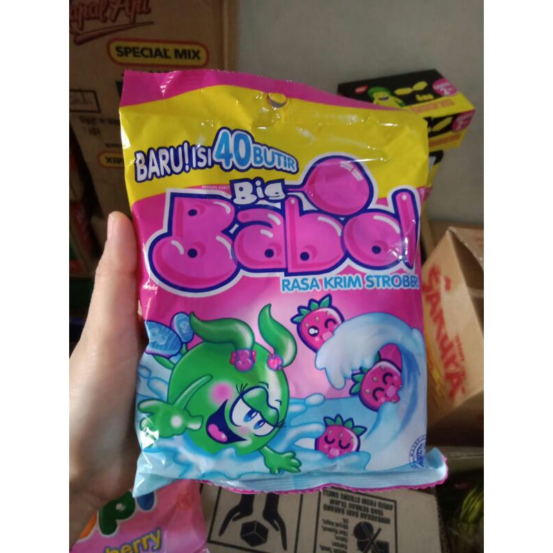 

Permen karet Big babol isi 40pcs