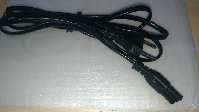 Kabel Power AC Angka 8 Tebal 1,5M