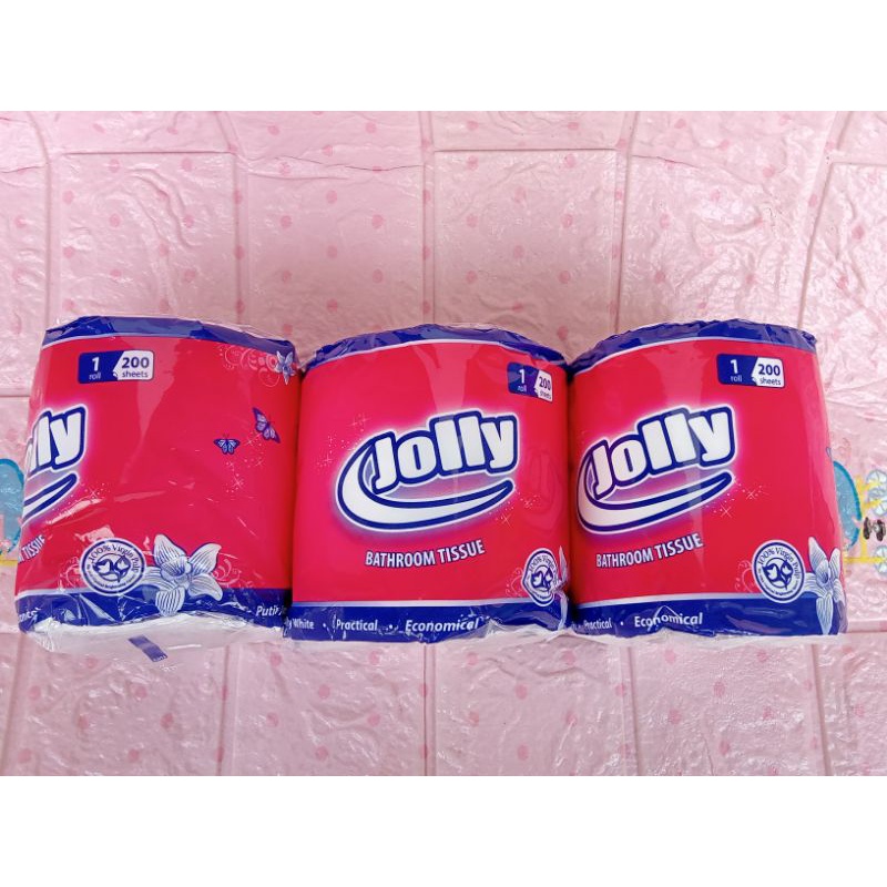 200 SHEETS TISU JOLY/TISU  ROLL/TISU TOILET/SATUAN