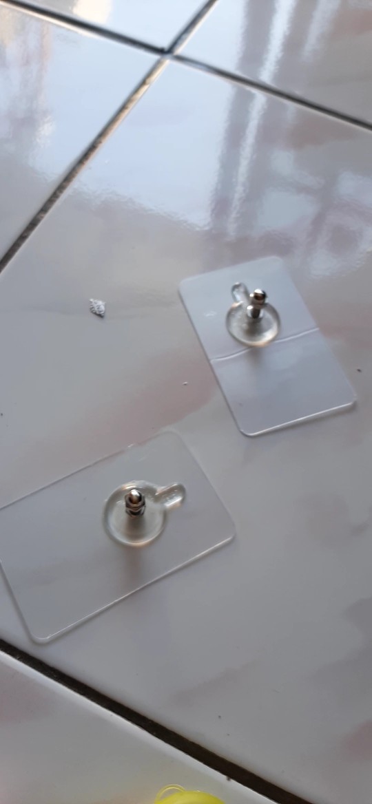 Qipin Kait Paku Gantung Perekat Transparan Tanpa Jejak Untuk Dapur/kamar Mandi, Ada 4 Ukuran