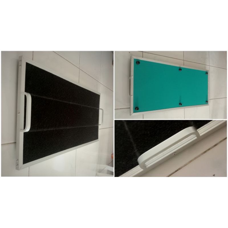 Pedal Board efek gitar dan bass ukuran 60x30cm ready