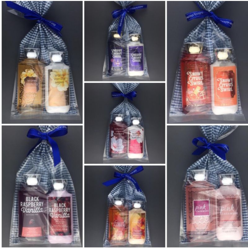 [ FULL GIFT SET ] BODY LOTION - SHOWER GEL BATH BODY WORKS