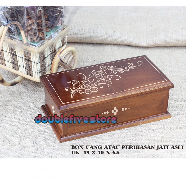 Kotak Mahar Kotak Mahar Perhiasan Serah-Serahan Tempat Box Seserahan Jati TIDAK BISA CUSTOM)