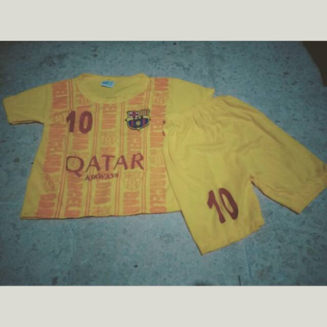 Baju bola anak messi