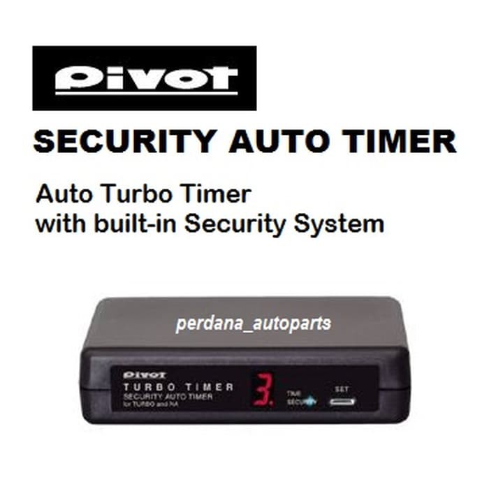Turbo Timer - PIVOT Security XR H-20 Auto Timer