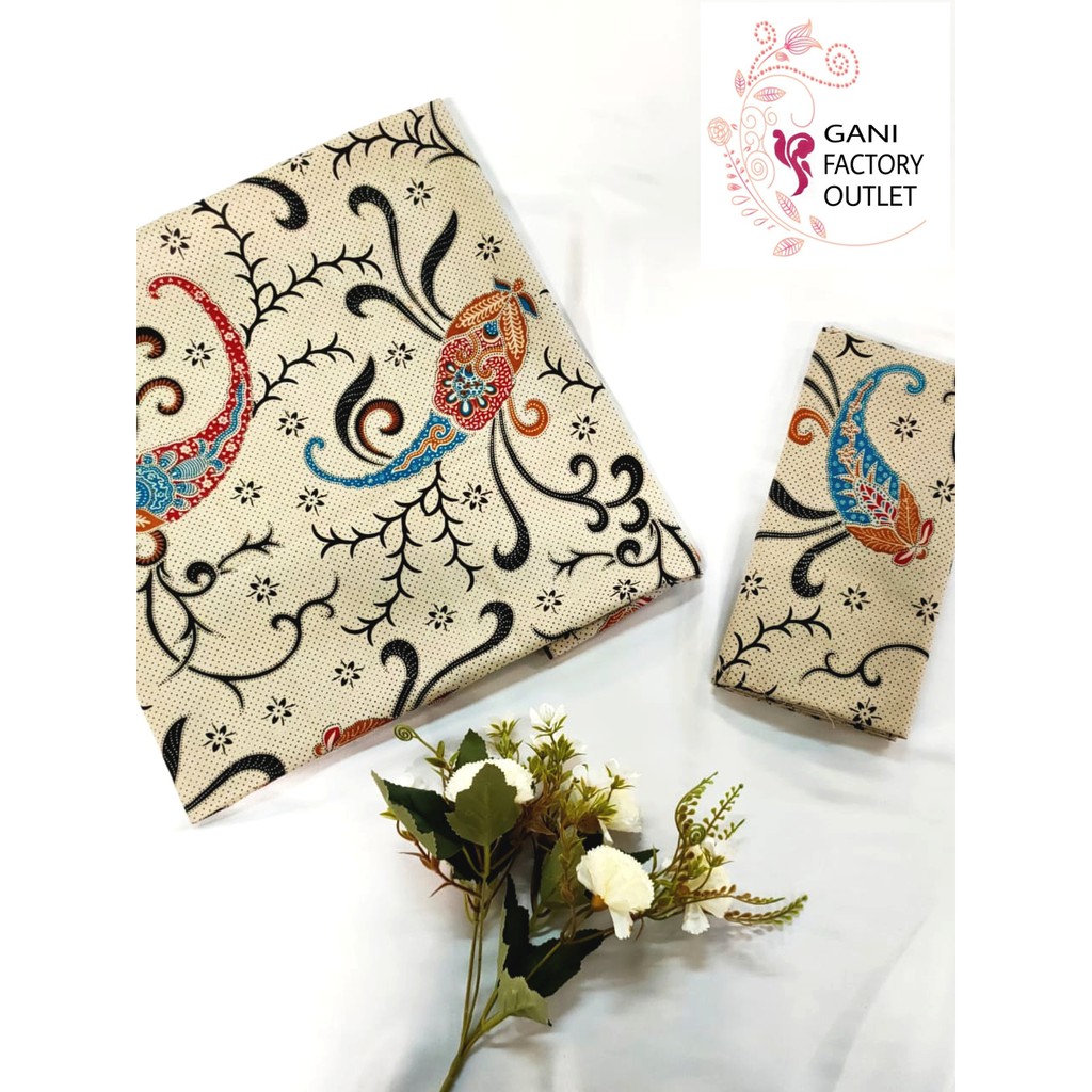 Kain Batik 2 Meter Motif Ikan Lele Hias Kode 0665