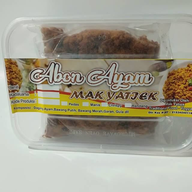 

Abon Ayam Asli