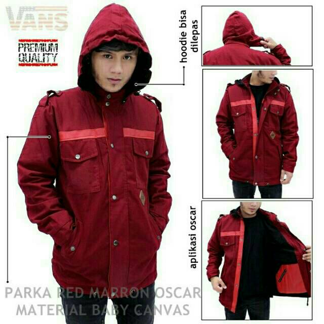 Jaket parka vans