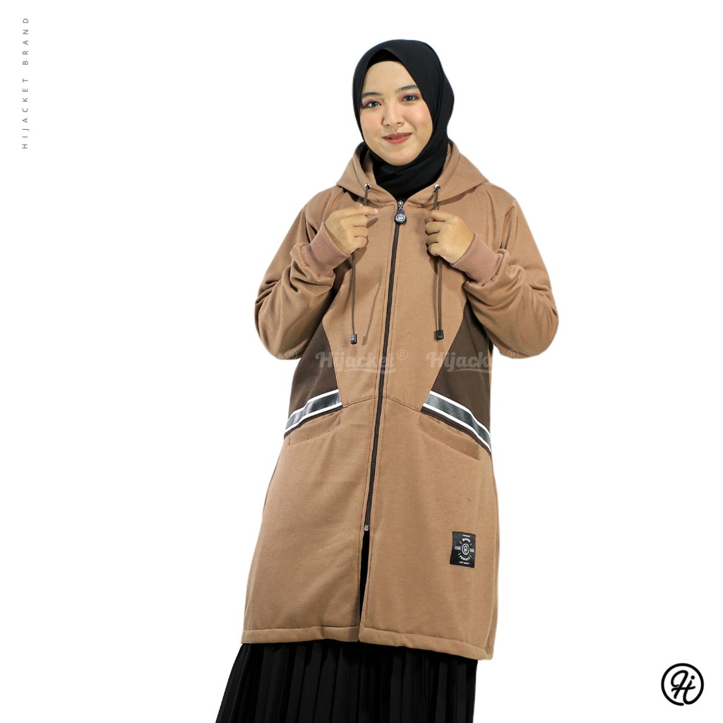 ⭐️GRATIS MASKER HIJAB⭐️ HIJACKET RIHANA SERIES - HIJACKET OFFICIAL HIJACKET STORE JAKET MUSLIMAH JAKET HIJABERS-COCO