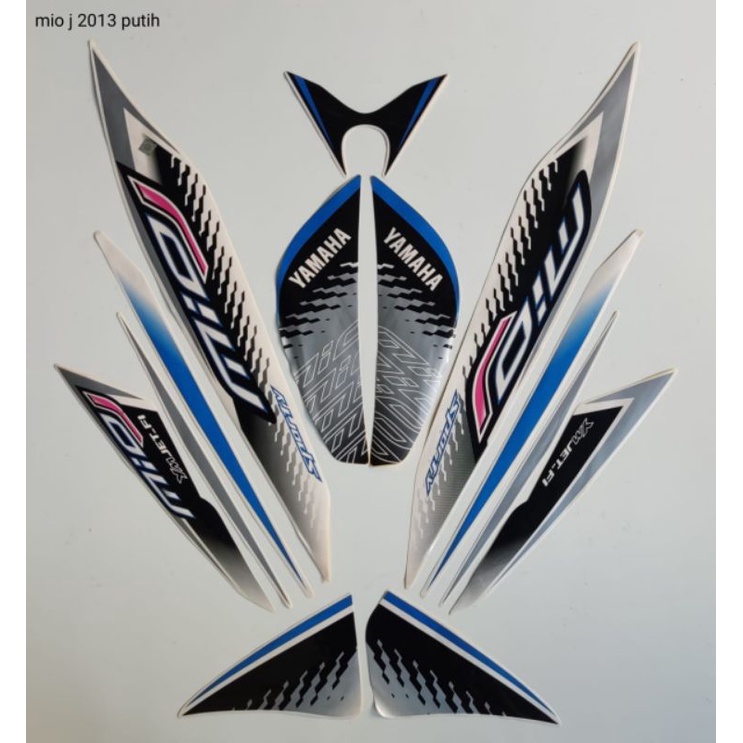 STRIPING MIO J 2013 PUTIH