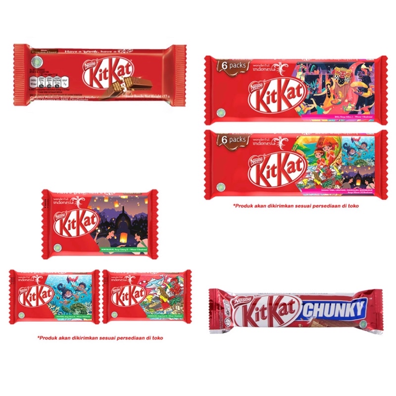 

KITKAT KIT KAT COKLAT 4F 2F FINGERS MULTIPACK 102G