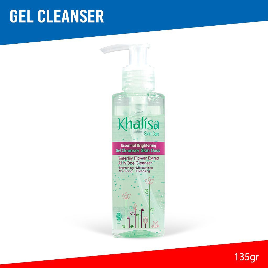 Khalisa Essential Brightening Gel Cleanser Skin Oasis 135gr