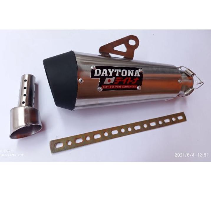 Tidak Diragukan.. Knalpot racing daytona + db killer inlet 38 & 50mm